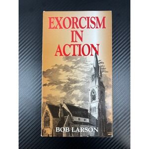 Bob Larson Exorcism in Action VHS Tape Bob Larson Ministries 1998